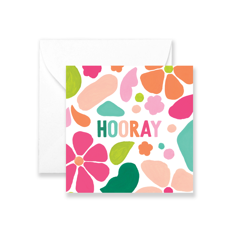 Hooray - Izzy Mini Greeting Card