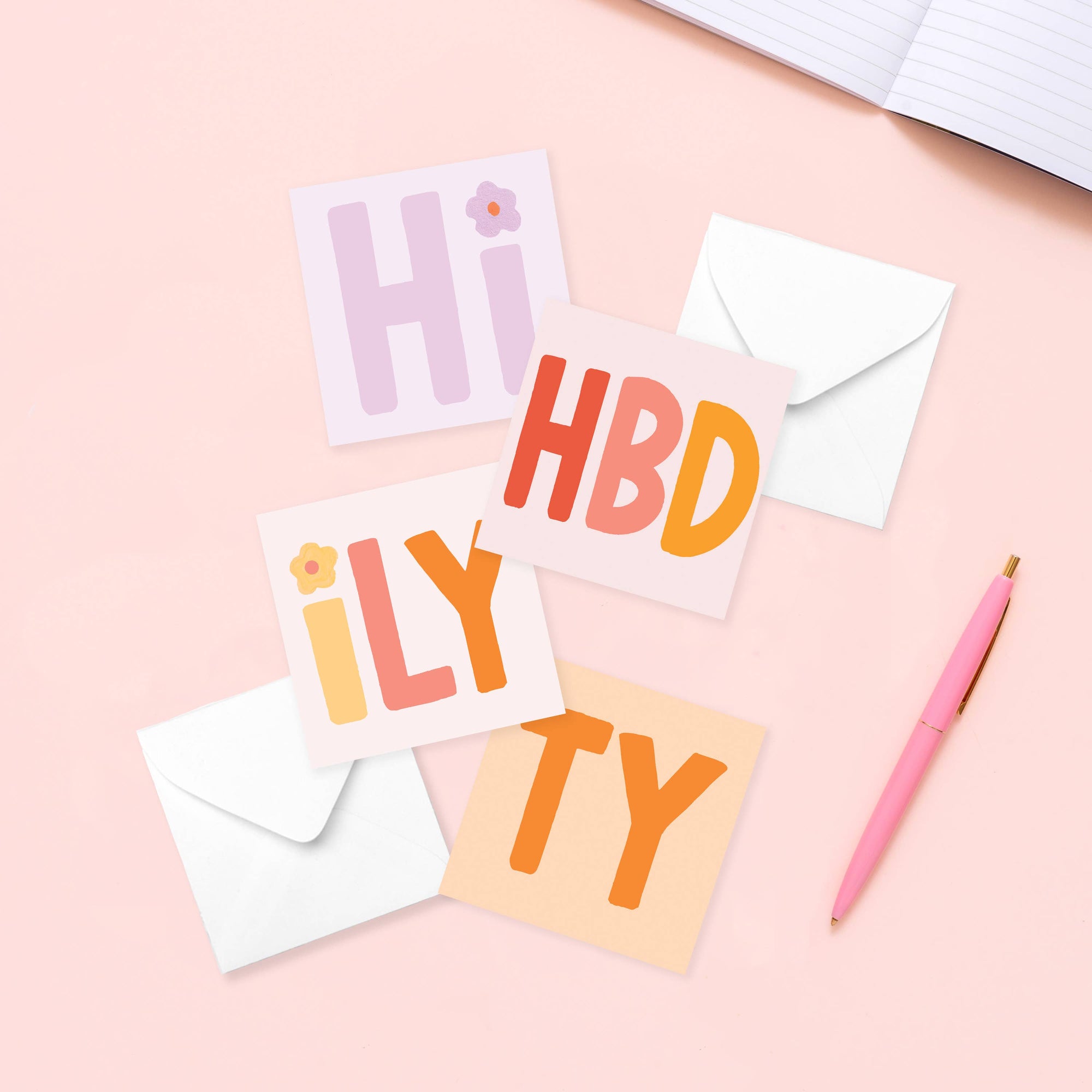 HBD - Izzy Birthday Mini Greeting Card