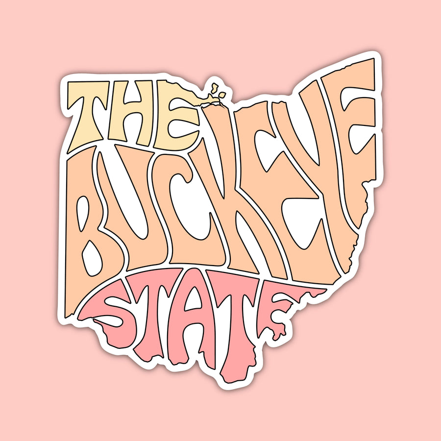 The Buckeye State Sticker