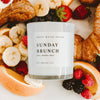 sunday brunch candle