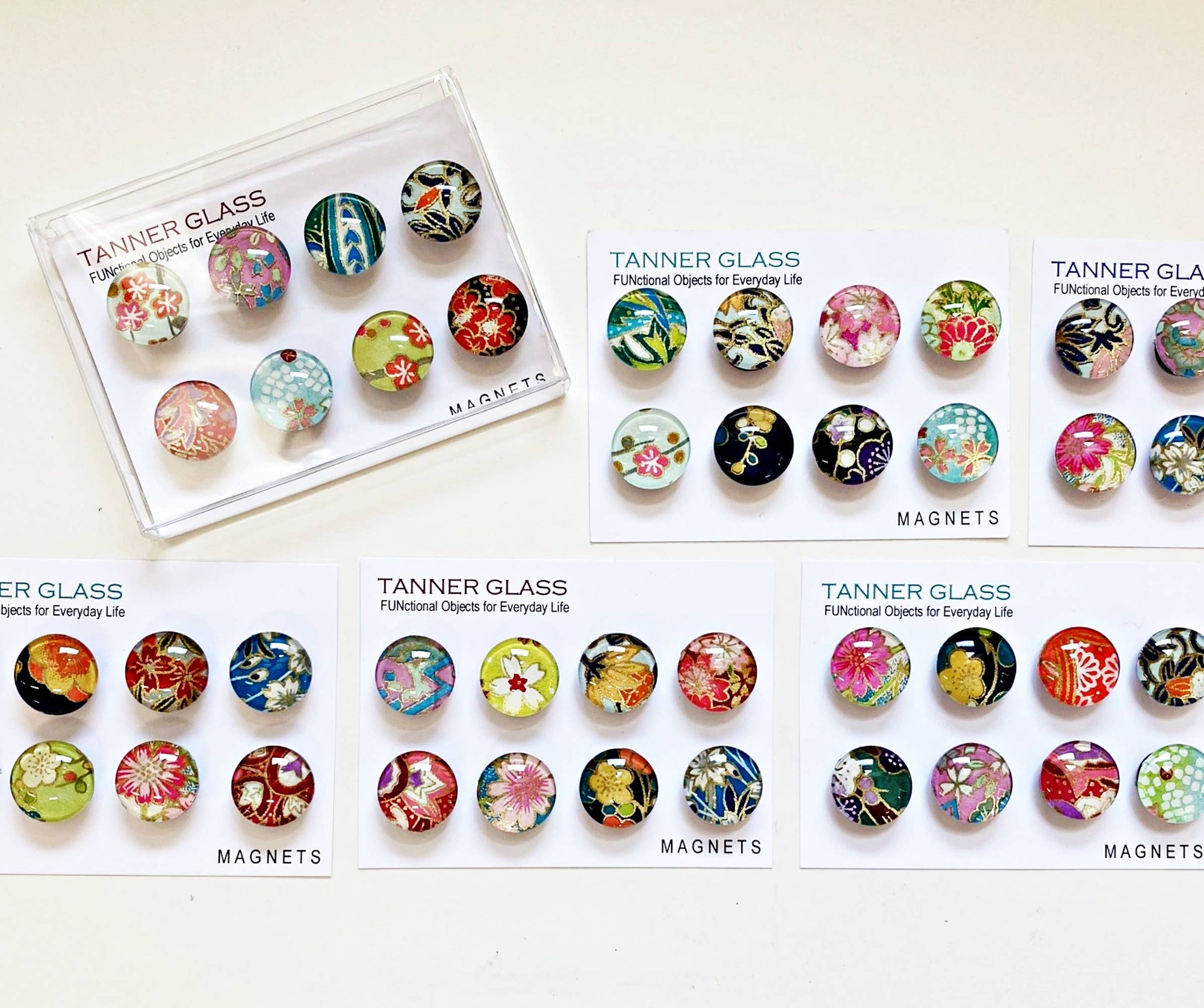 Japanese Chiyogami Magnets