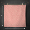 Pink Candy Cane Holiday Christmas Tea Towel