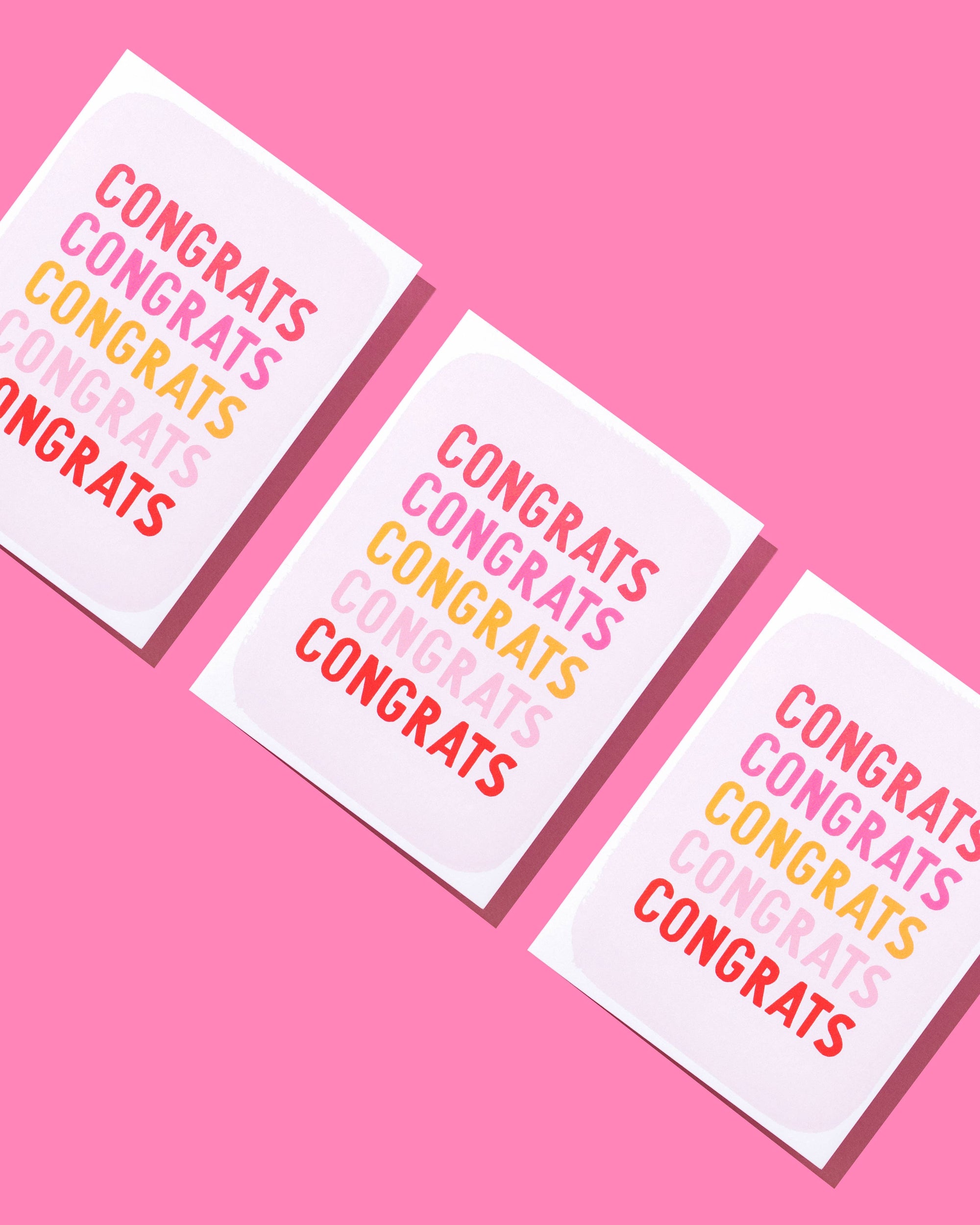 Ombre Congrats Greeting Card