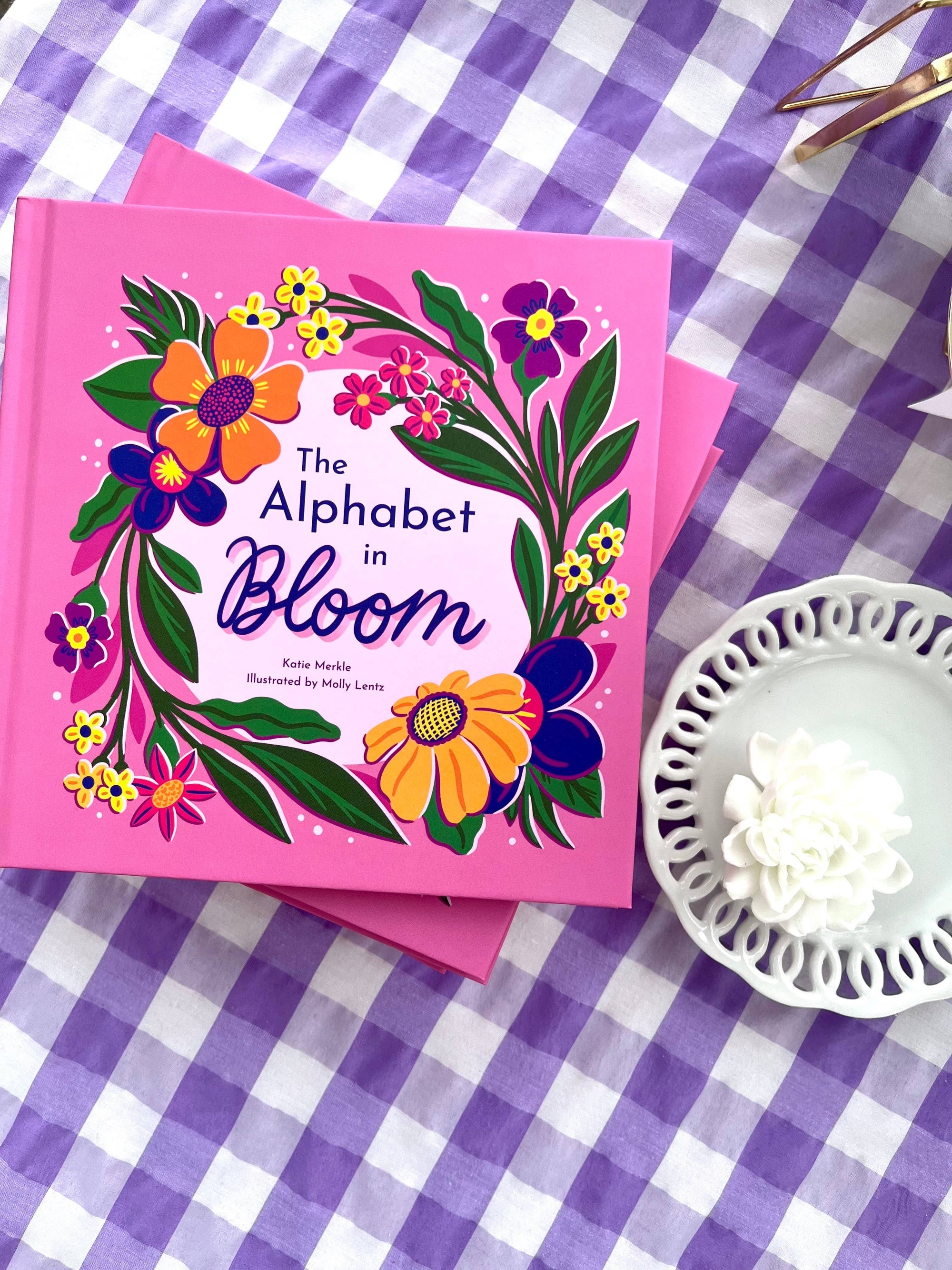 The Alphabet in Bloom Book