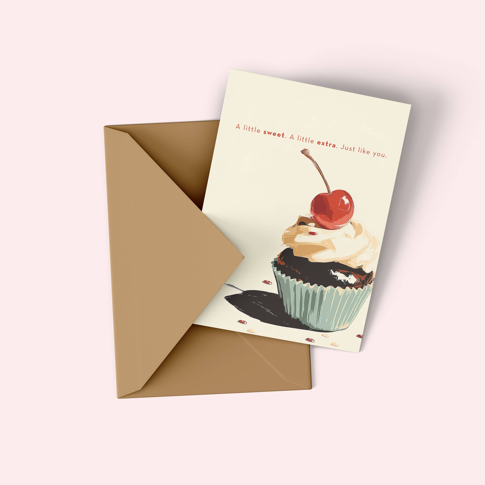 Eat The Cake Happy Birthday Card