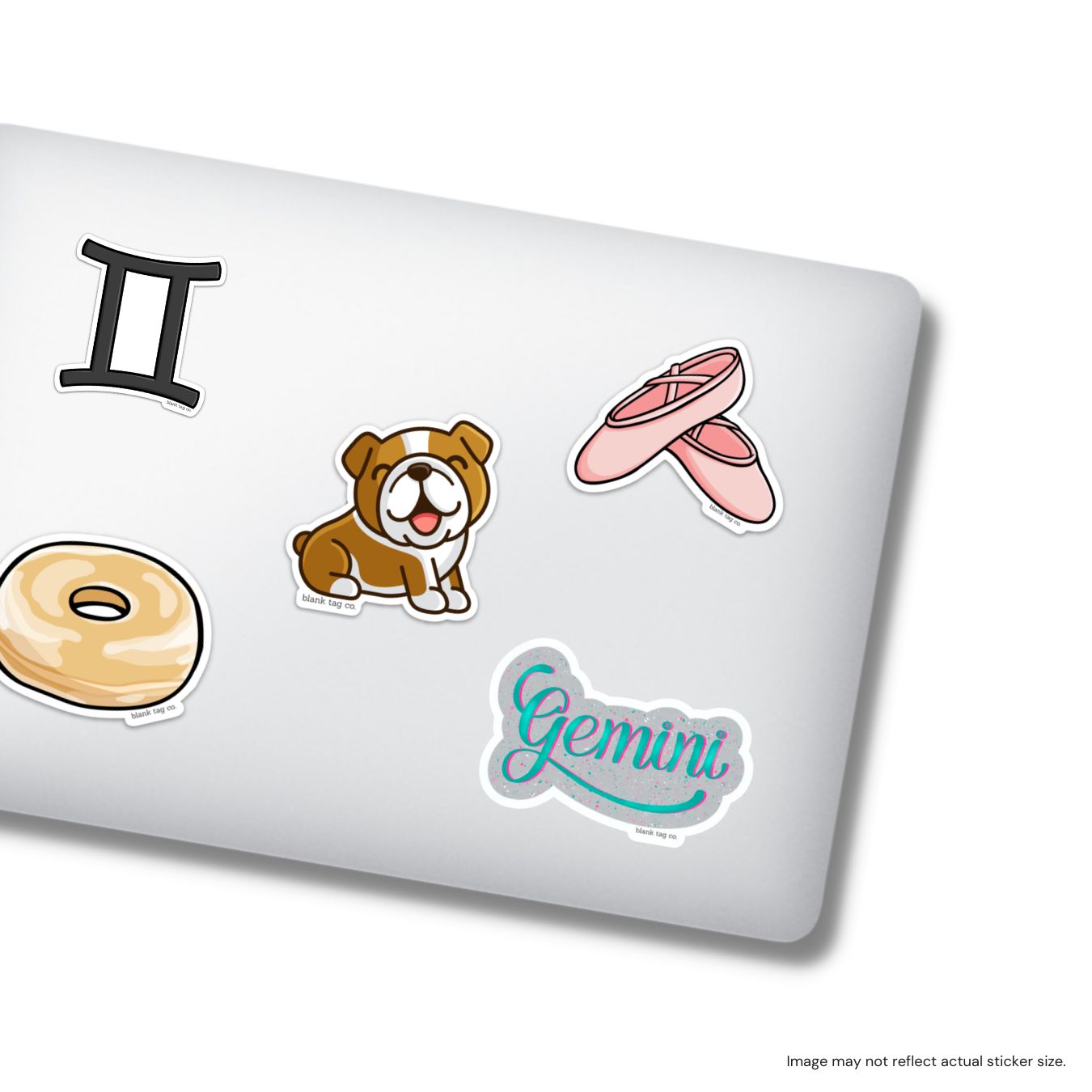 The English Bulldog Sticker: 2.75x3 in