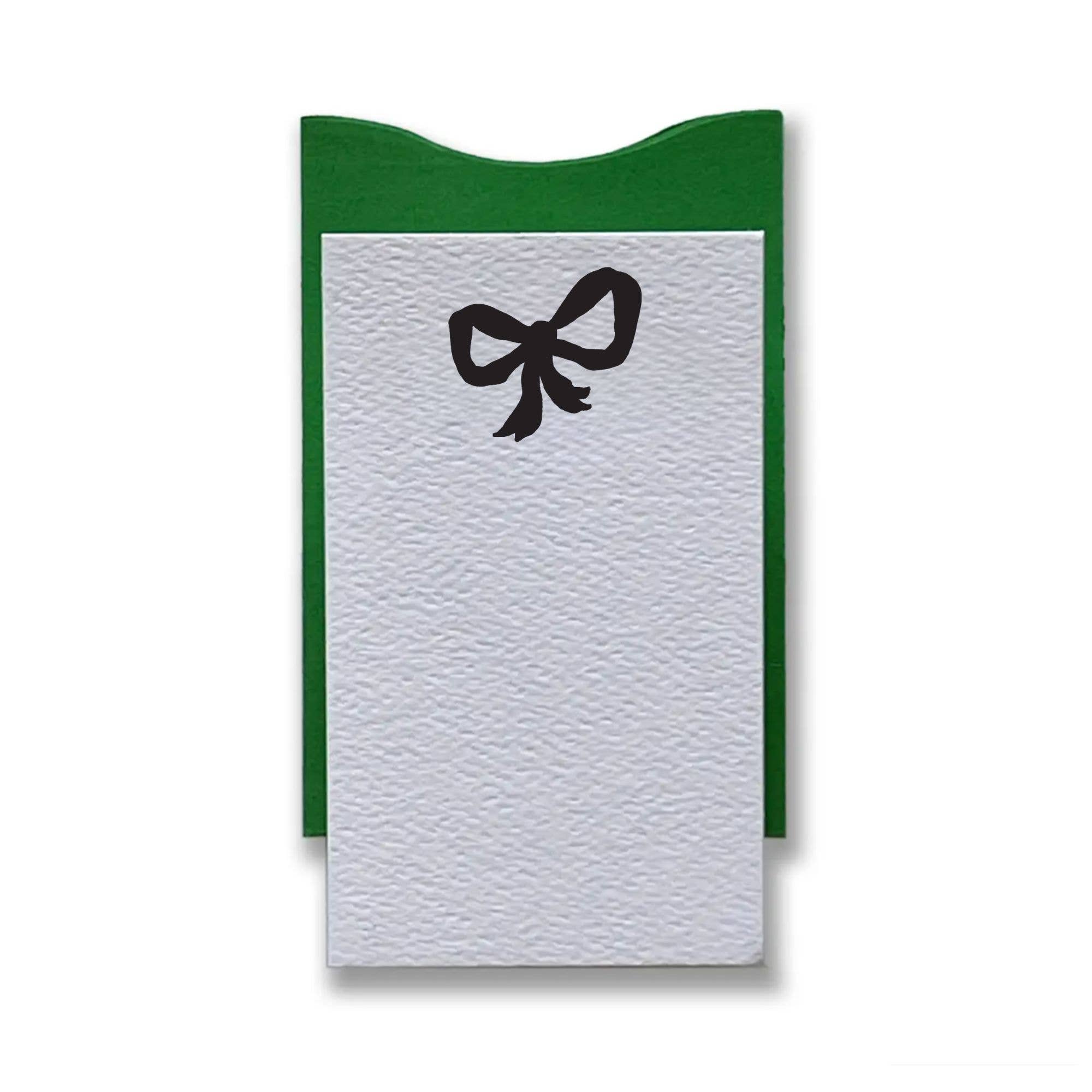 Bow Letterpress Enclosure Card