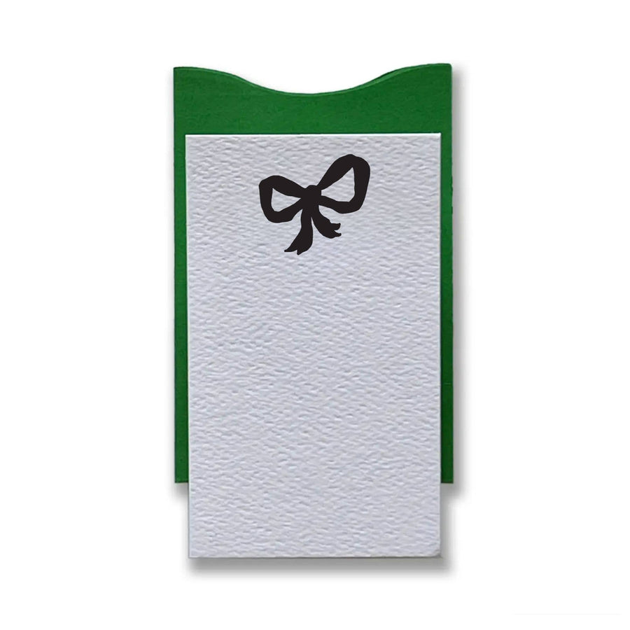 Bow Letterpress Enclosure Card