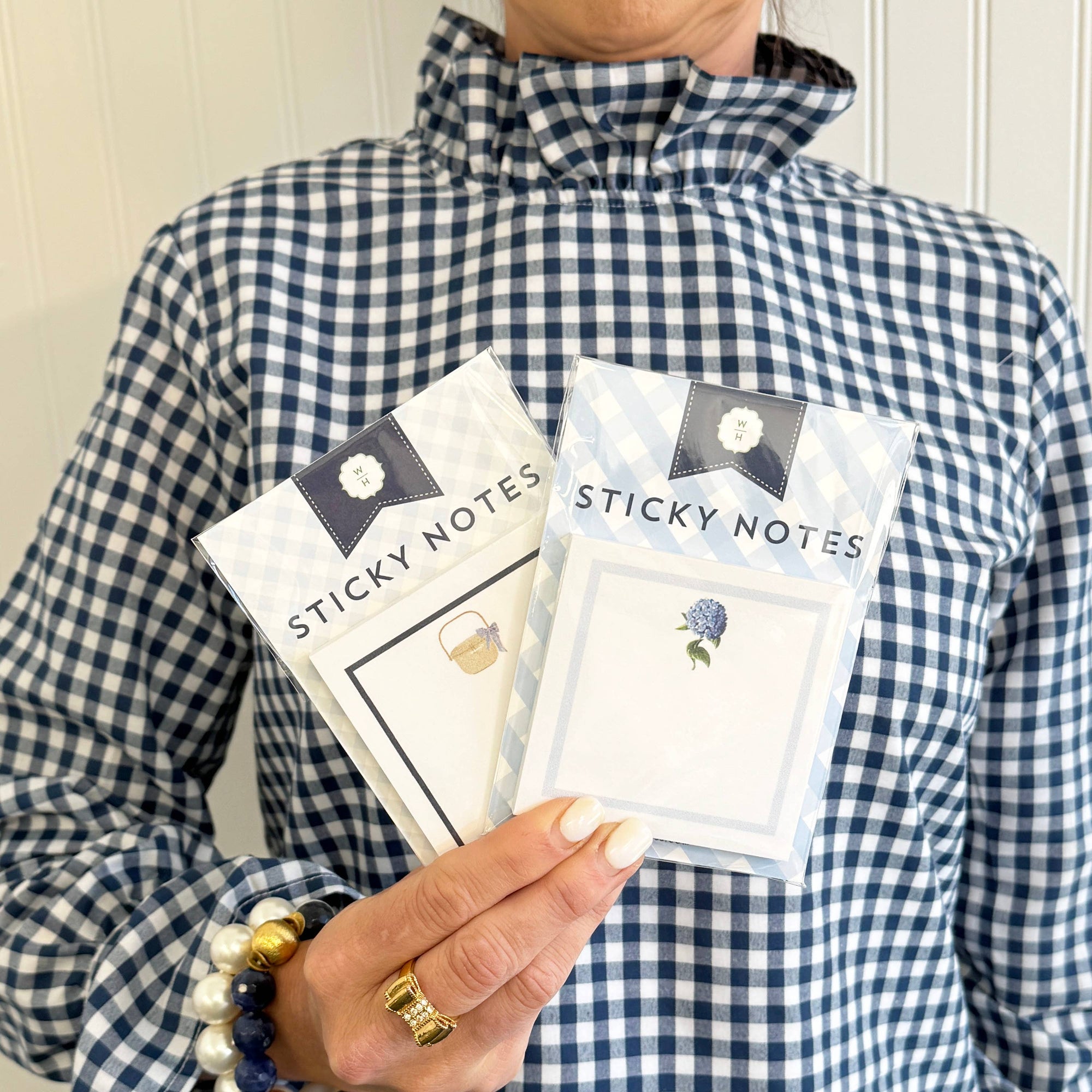 Hydrangea Bloom Sticky Notes