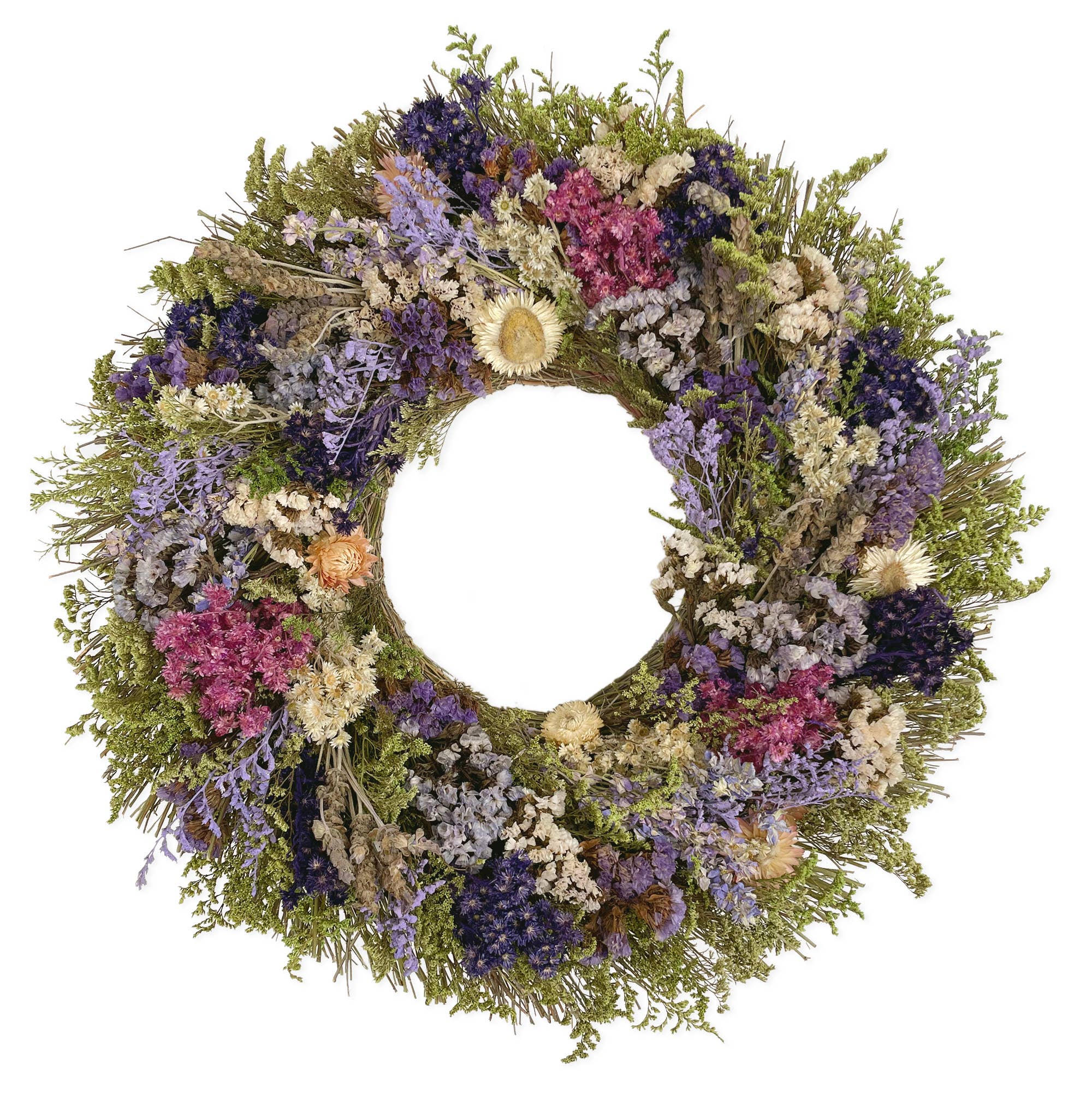 San Anselmo Dried Floral Wreath