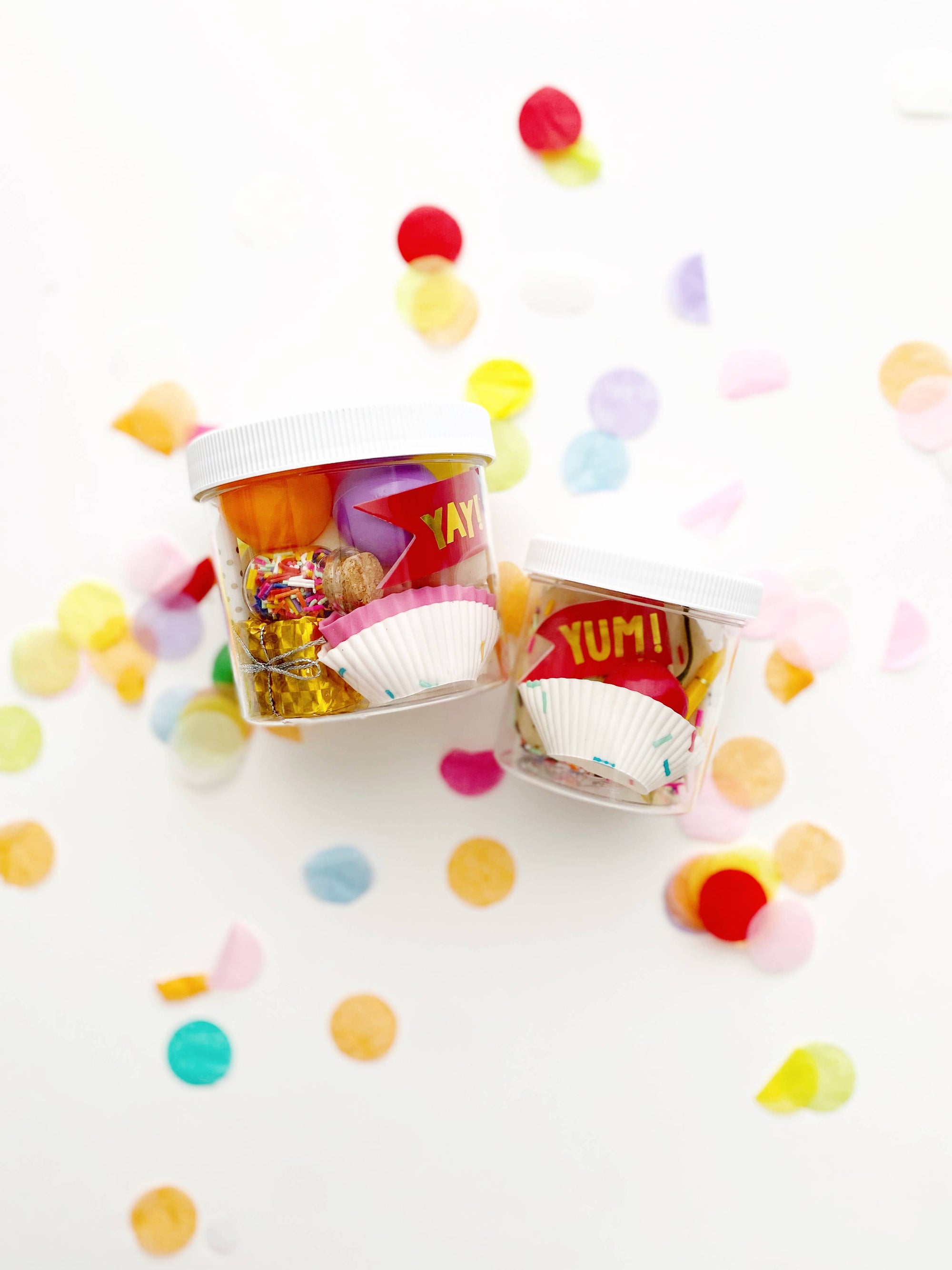 Mini Celebration (Confetti Sprinkle) Play Dough-To-Go Kit: Scented