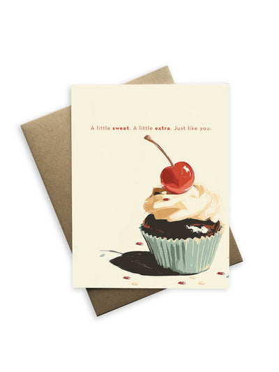 Eat The Cake Happy Birthday Card