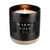 Warm and Cozy Soy Candle 12 oz. - Black Ceramic