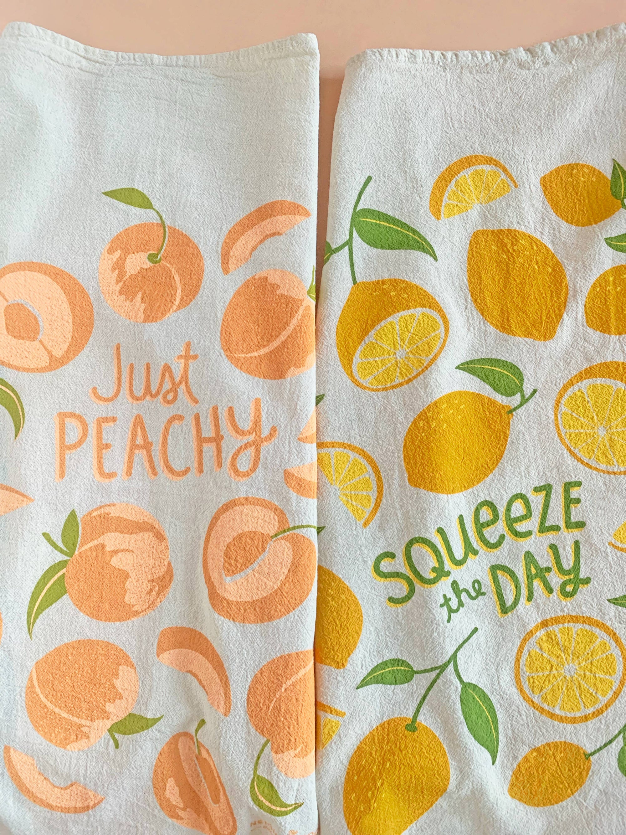 Lemon Squeezy Tea Towel