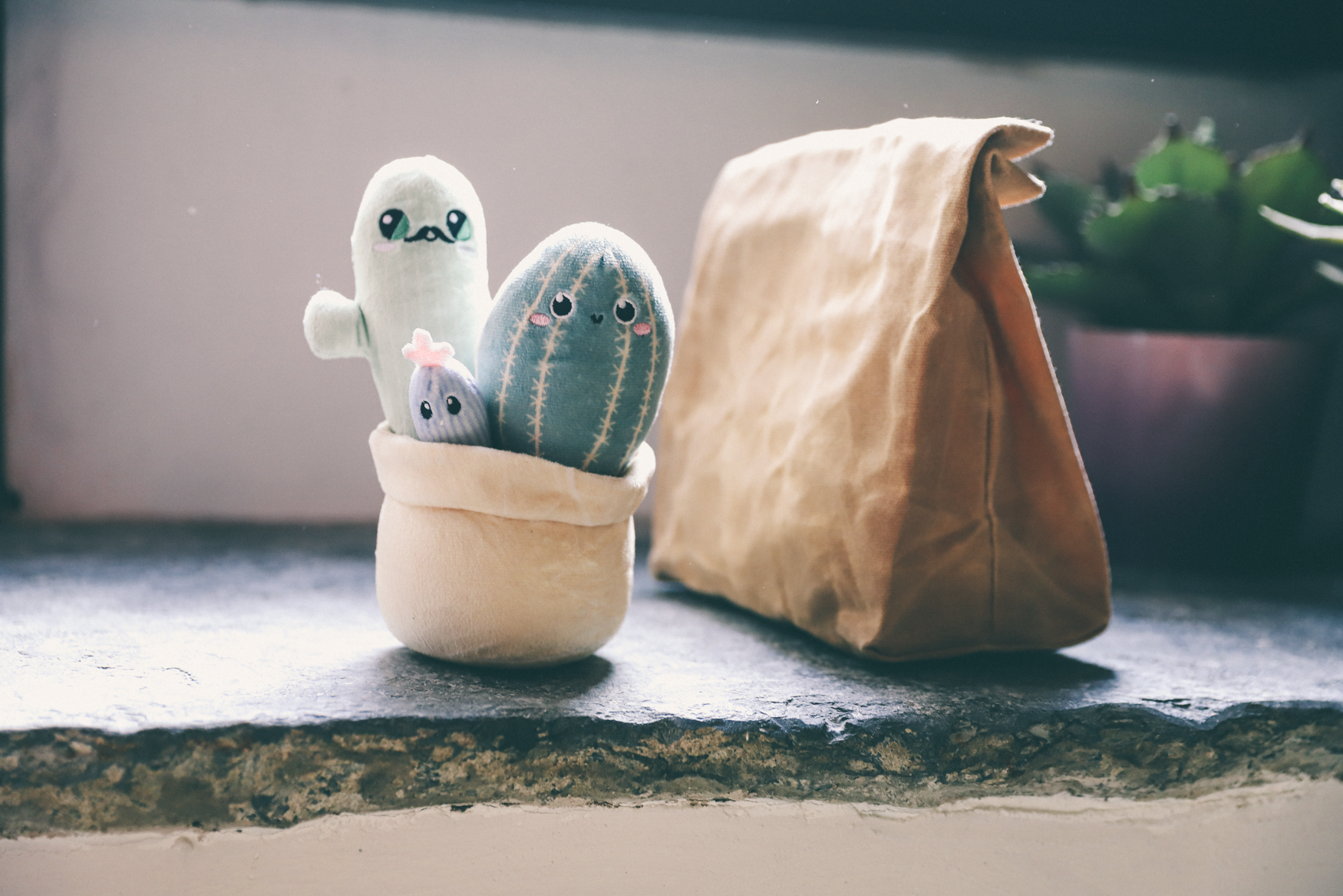 Mr. Cactus & Family Plush