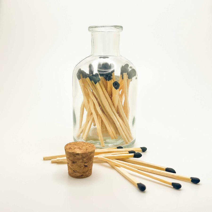 apothecary match bottle