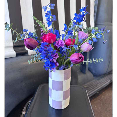 Checkerboard Vase