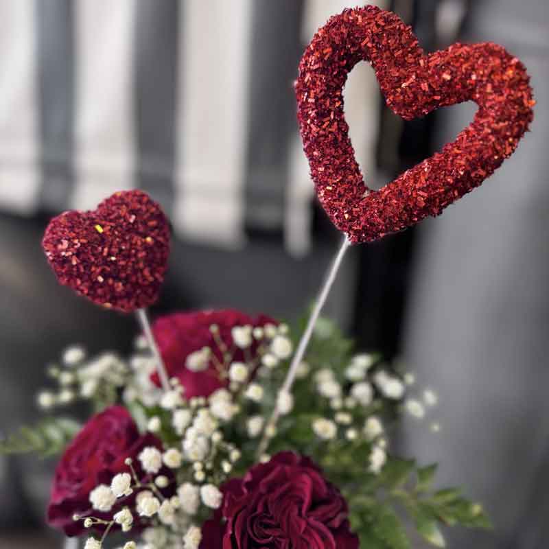 Valentine's Day Heart Stake (assorted)