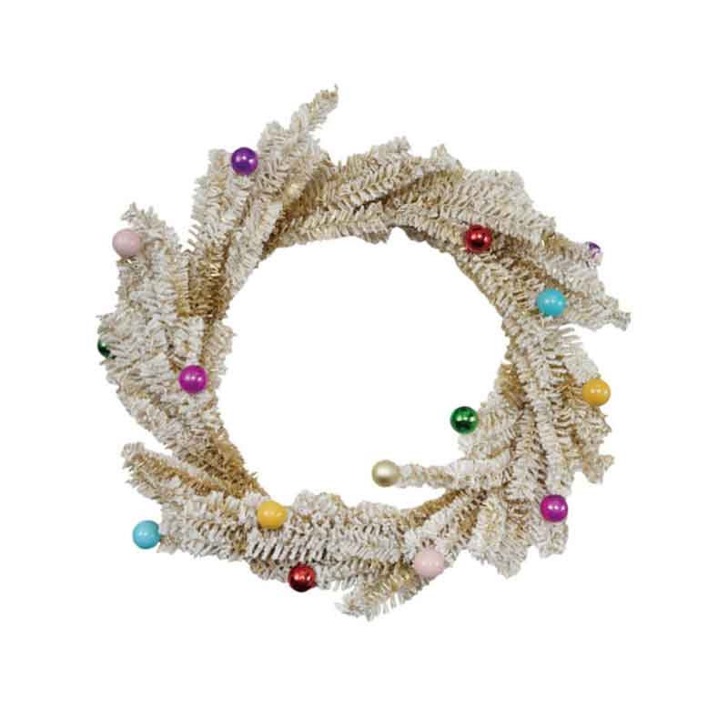 Christmas Metallic Wreath