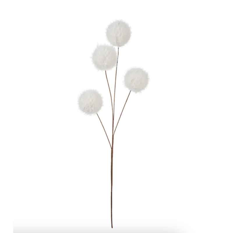 Faux Fur Snowball Pick
