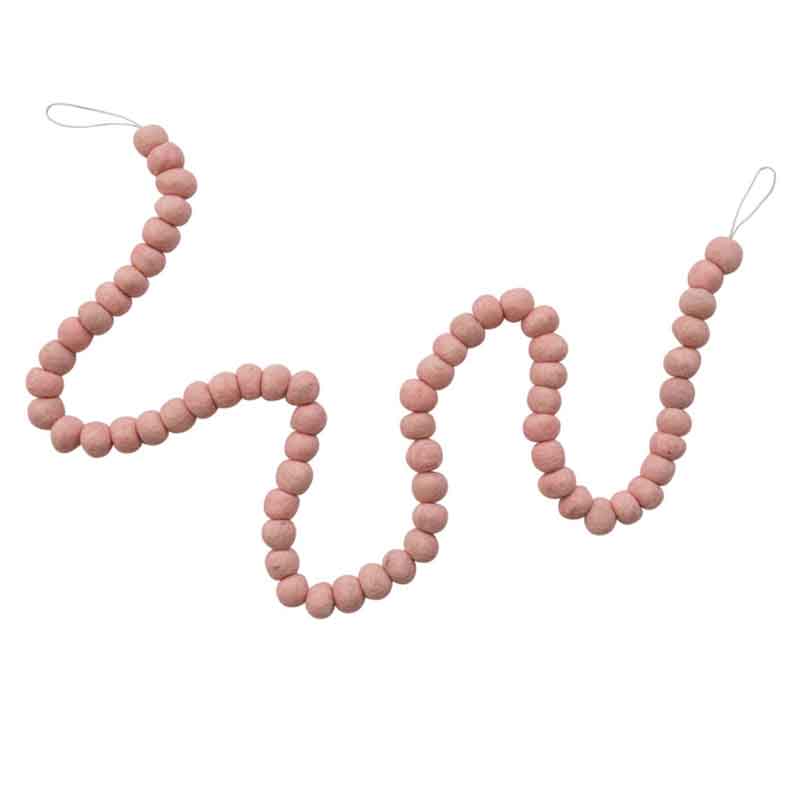 Wool Felt Ball Garland