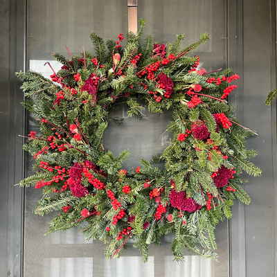 fresh cut wreaths