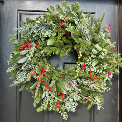 fresh cut wreaths