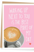 Latte Heart Valentine's Day Card
