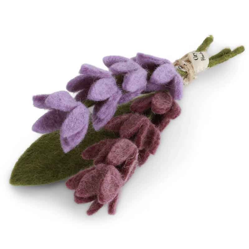 Forever Flower Lavenders & Leaf Petite Bouquet