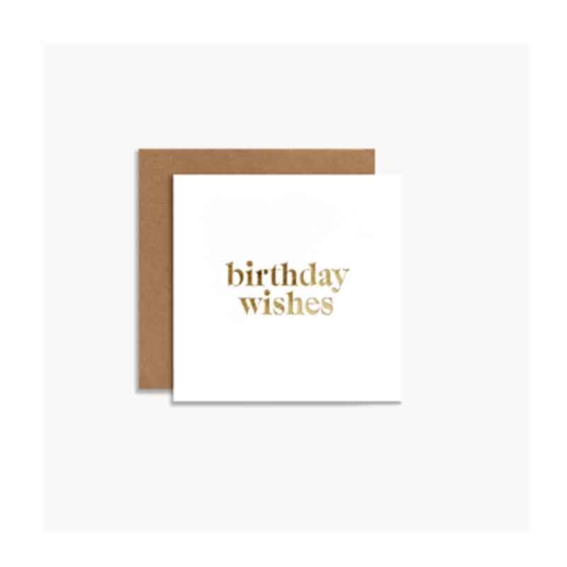 Birthday Wishes Enclosure Card