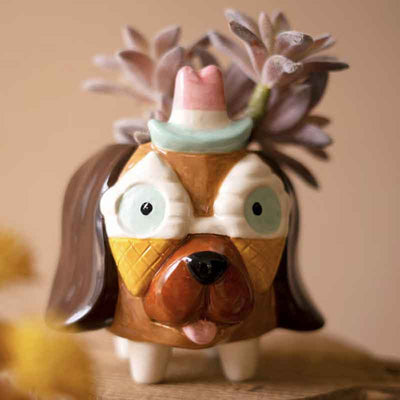 Party Puppies Planters