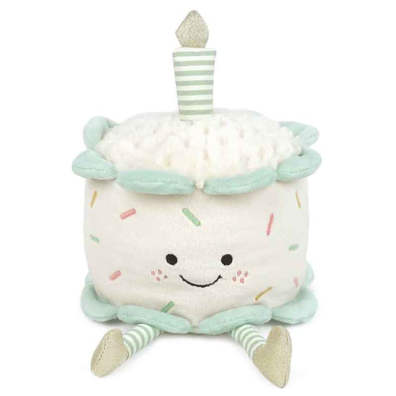 Mon Ami Plush Toy - Happy Birthday Cake - Mint Mon Ami Plush Toy - Happy Birthday Cake - Mint