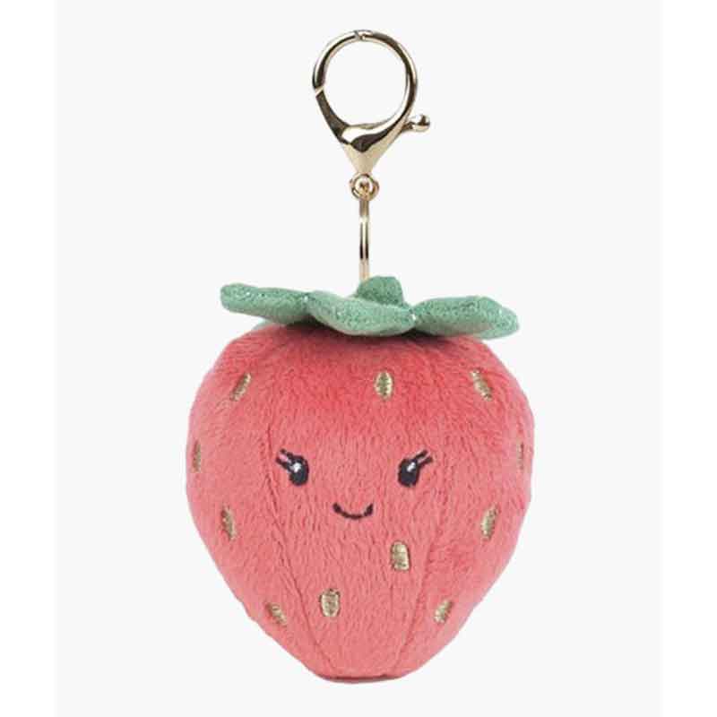 Strawberry Plush Bag Charm