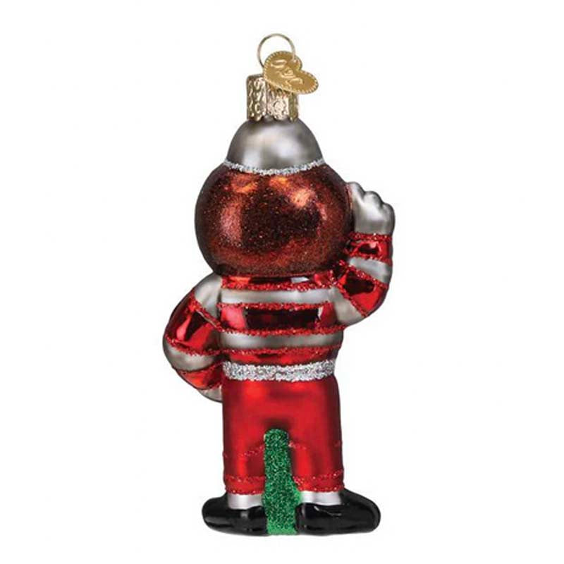 Old World Christmas Ornament Ohio State Brutus Buckeye