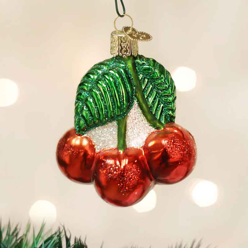 Cherries Ornament
