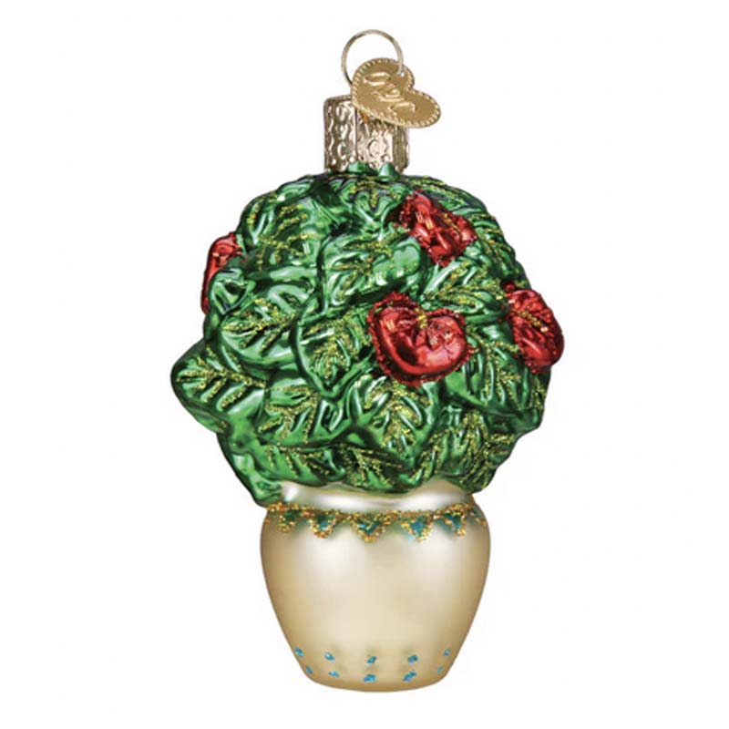 Old World Christmas Ornament Plant Mom