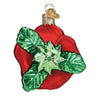 Old World Christmas Ornament Red Rose