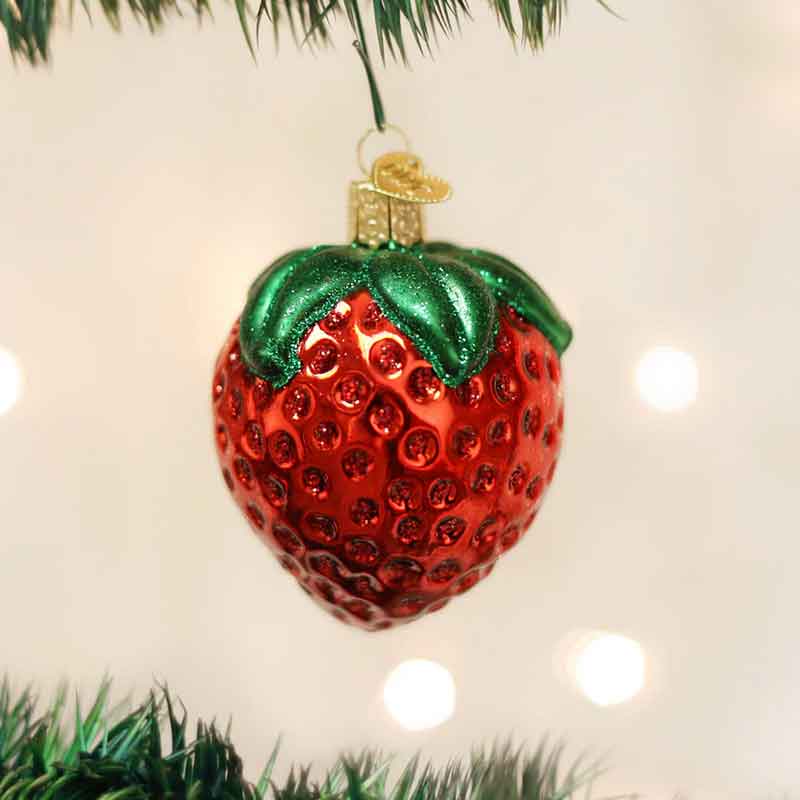 Summer Strawberry Ornament