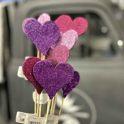 Valentine's Day Heart Stake (assorted)