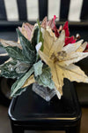 Glitter Poinsettia Bloom