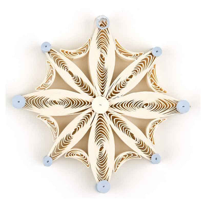 Snowflake Ornament Handcrafted Quilled