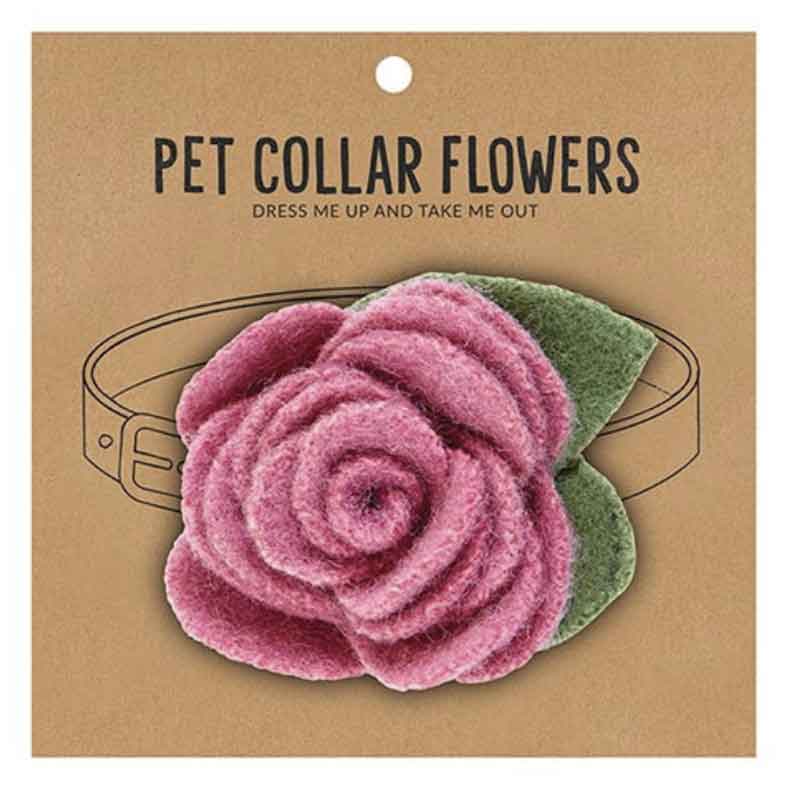Pet Collar Felt Flower