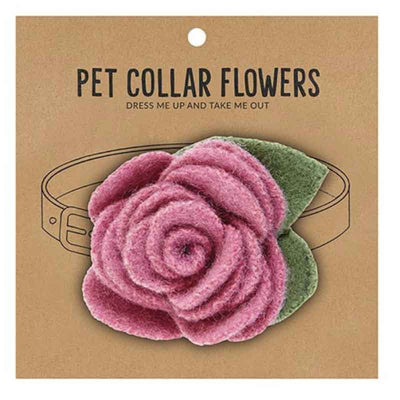 Pet Collar Felt Flower