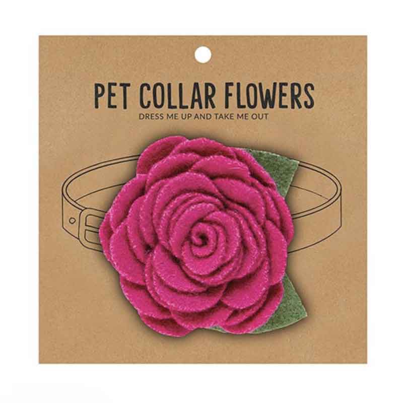 Pet Collar Felt Flower