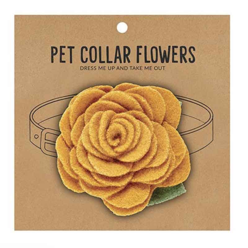 Pet Collar Felt Flower