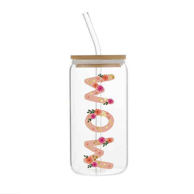 LIMITED EDITION:  The Not-A-Stanley Glass Can & Bouquet