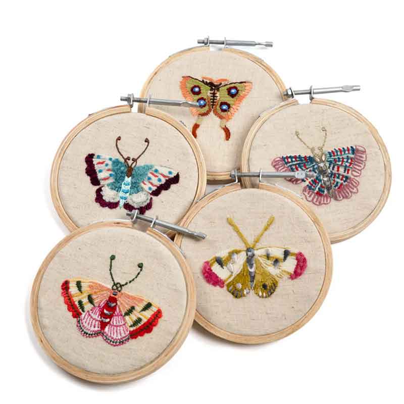 Small Butterfly Embroidery Hoop