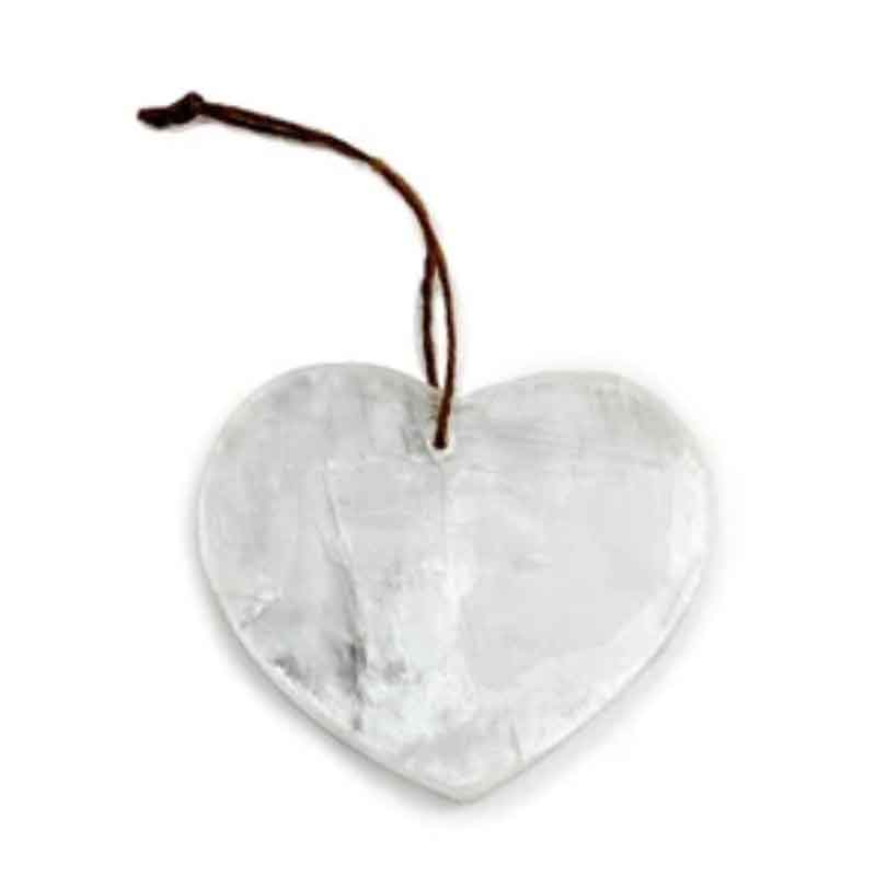 Selenite Crystal Charm