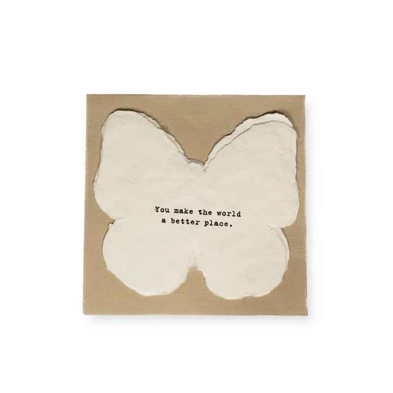 Mini Deckled Enclosure Card