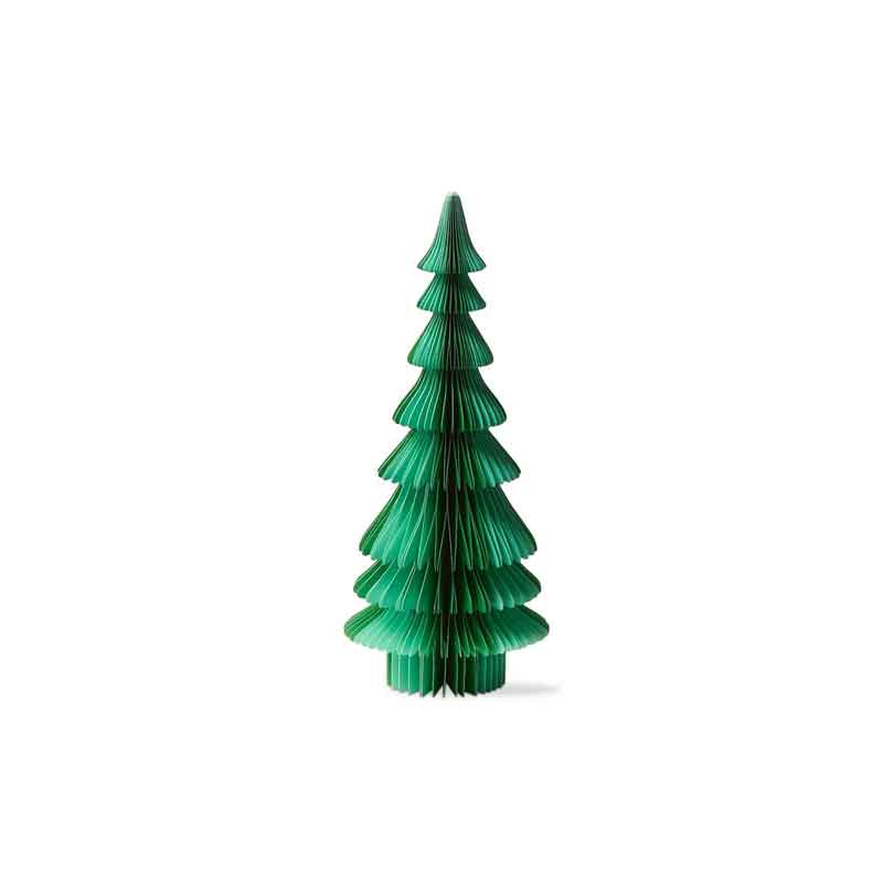 Evergreen Paper Tree Decor